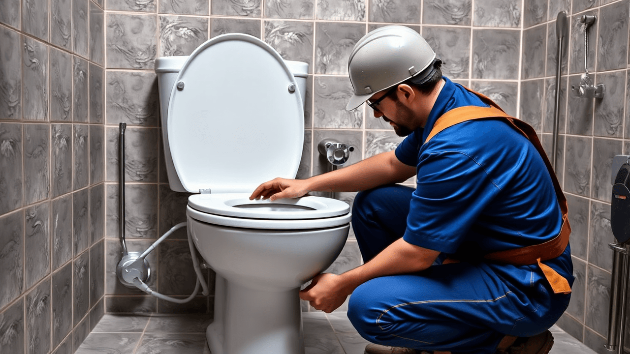 Toilet installation and repair